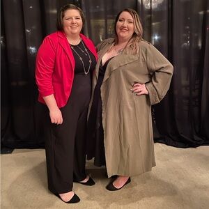 Lightweight Green Duster Jacket